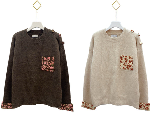 JERSEY DETALLE FLORES