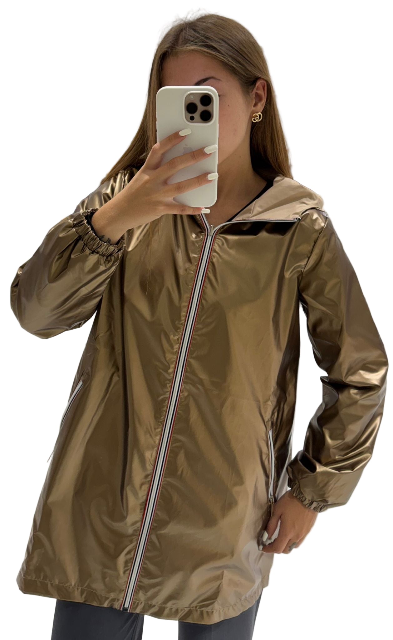 CHUBASQUERO BRONCE REVERSIBLE