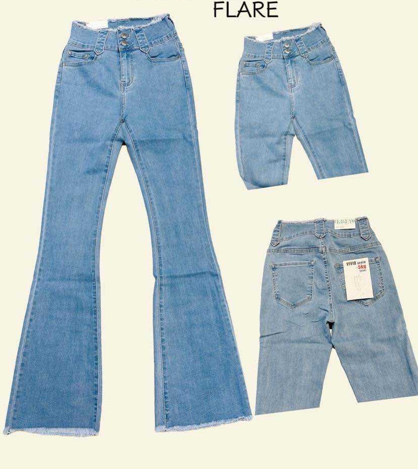 JEAN PUSH UP FLARE