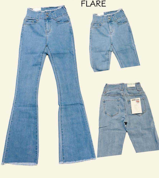 JEAN PUSH UP FLARE
