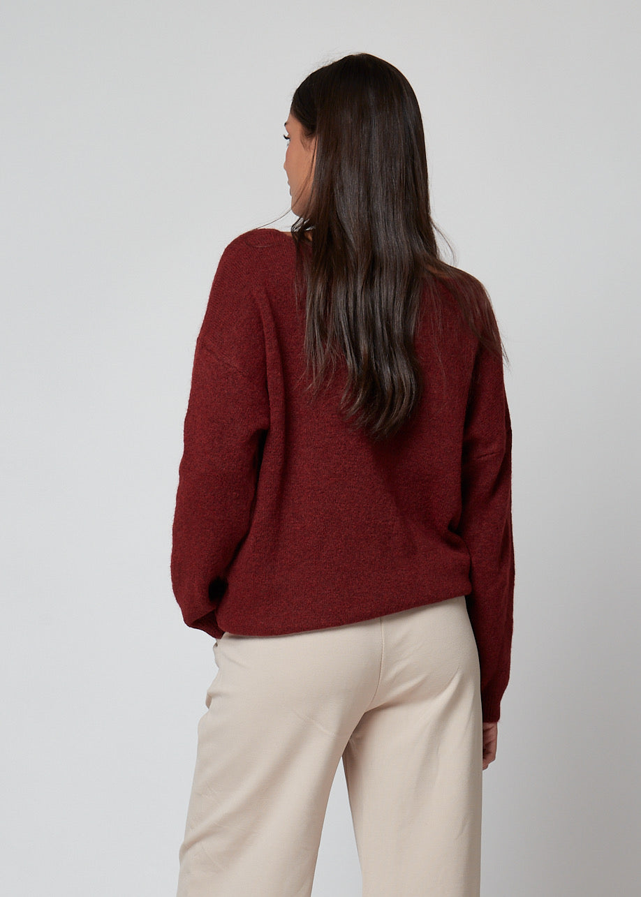 JERSEY PUNTO GRANATE