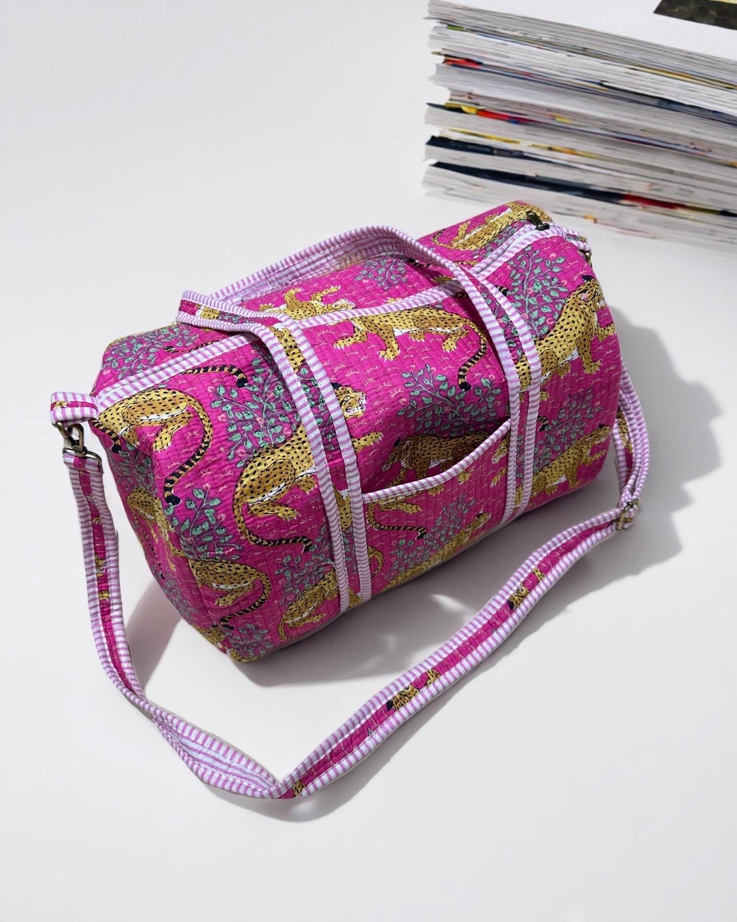 BOLSA VIAJE PINK TIGUER