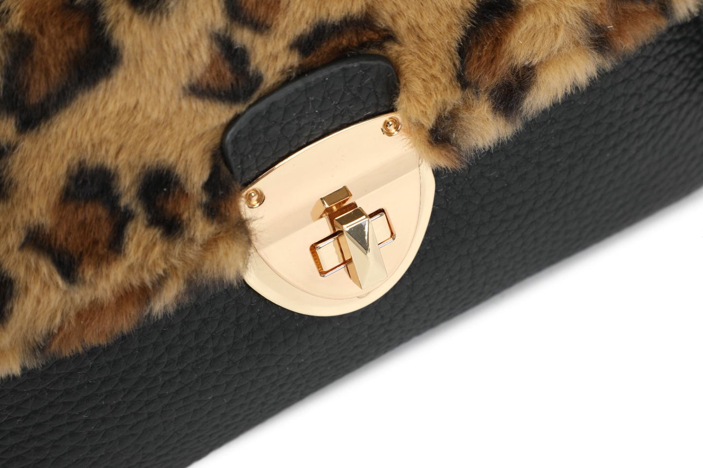 BOLSO SOLAPA PELO PRINT