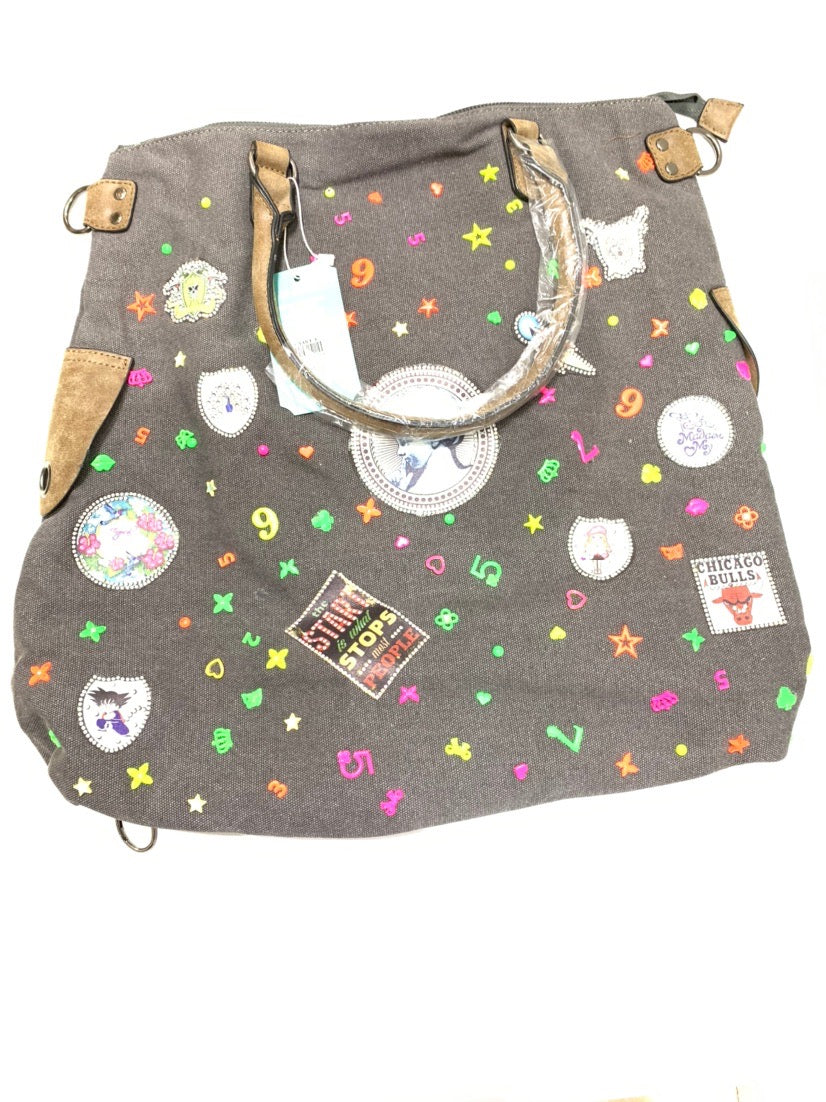 BOLSO APLICACIONES CANVAS