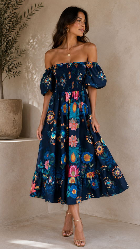 VESTIDO FLORAL