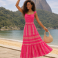CONJUNTO BORDADO FUCSIA