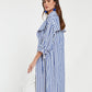 GABARDINA RAYAS MIDI