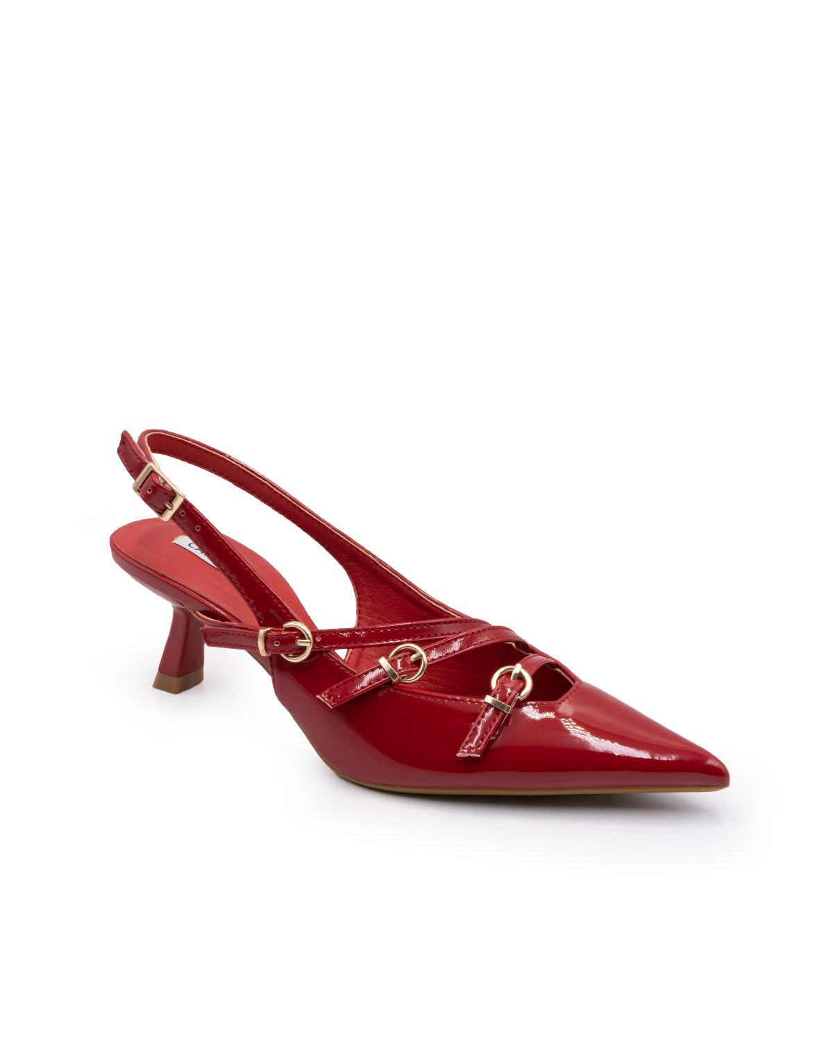 ZAPATO TACÓN KITTEN HEBILLAS