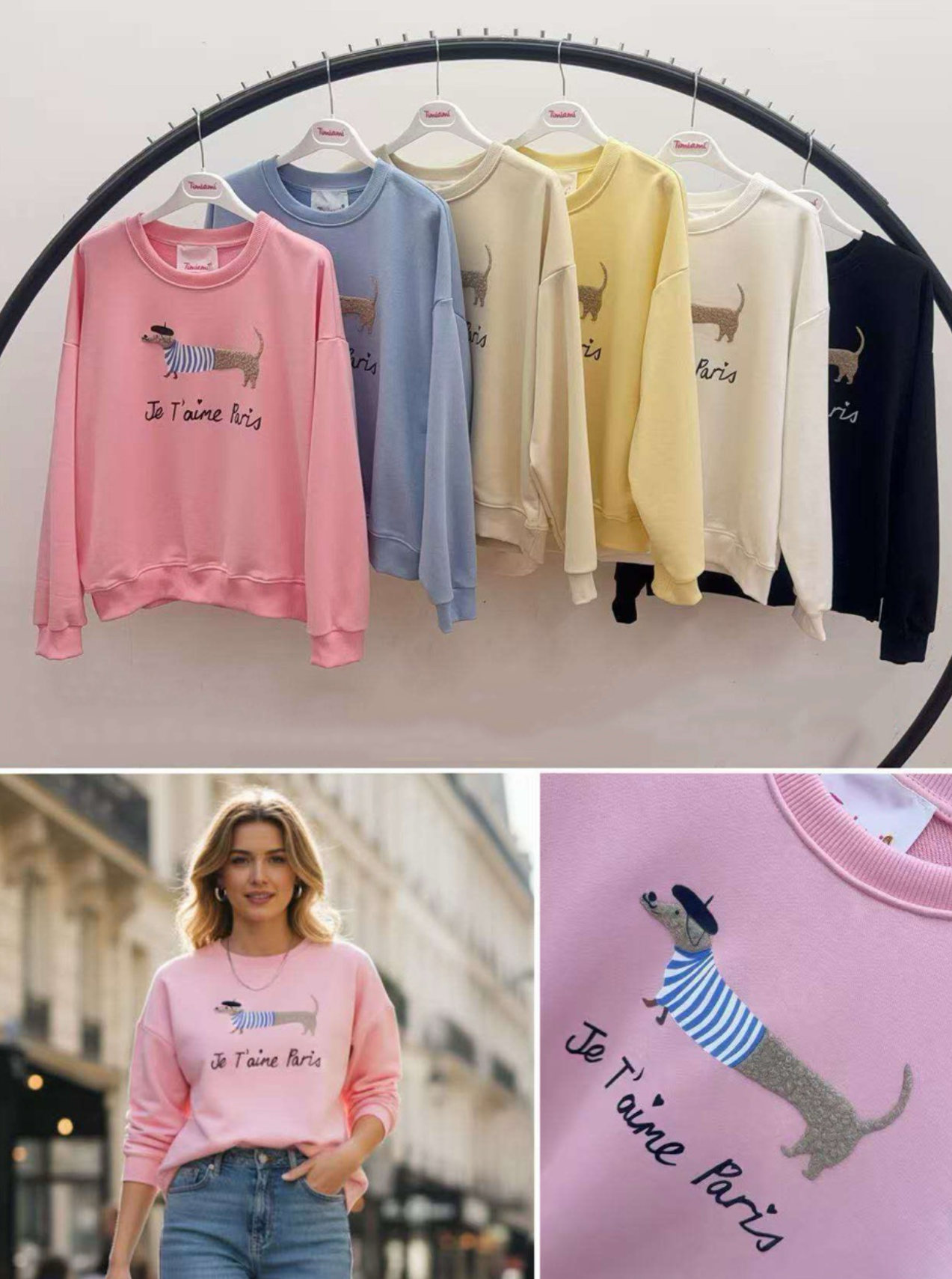 SUDADERA PERRO SALCHICHA