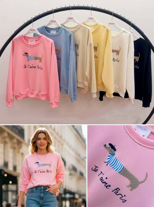 SUDADERA PERRO SALCHICHA