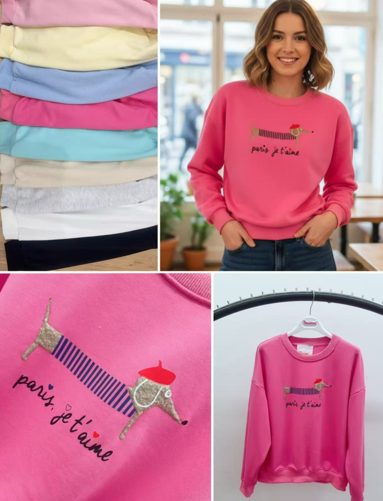 SUDADERA PERRO SALCHICHA