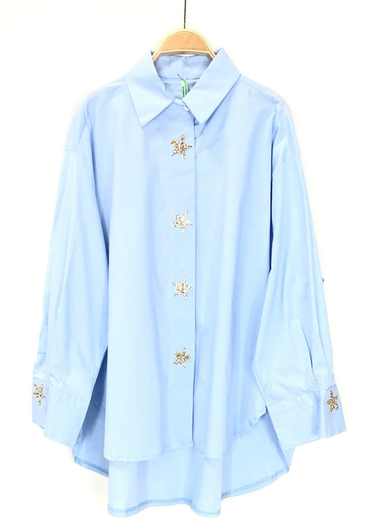 CAMISA BOTONES ESTRELLAS