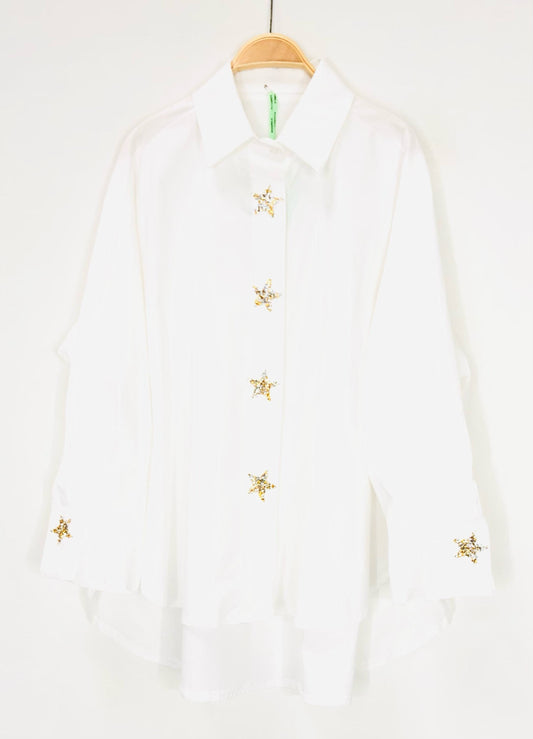 CAMISA BOTONES ESTRELLAS