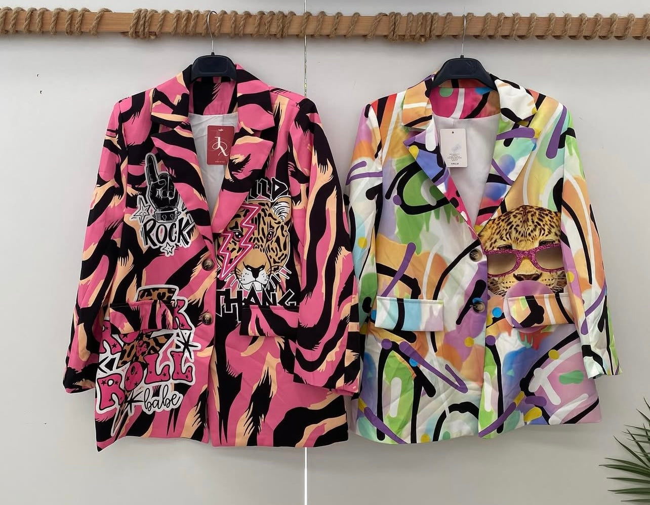 MAXI BLAZER TIGER