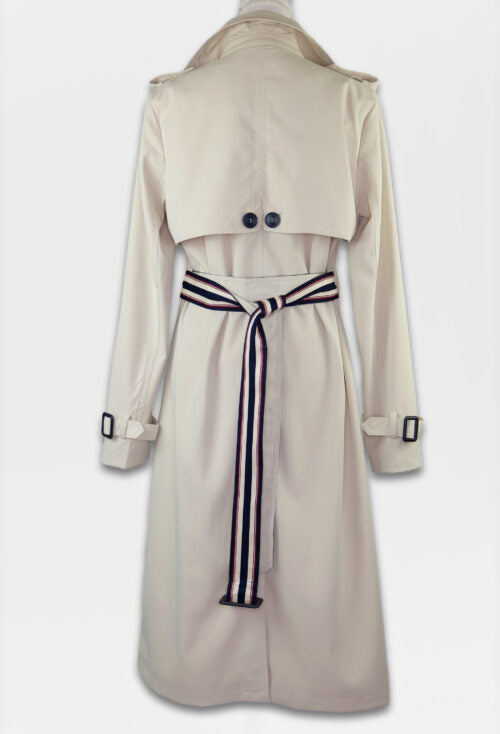 GABARDINA CLÁSICA PREMIUM CINTURÓN REVERSIBLE