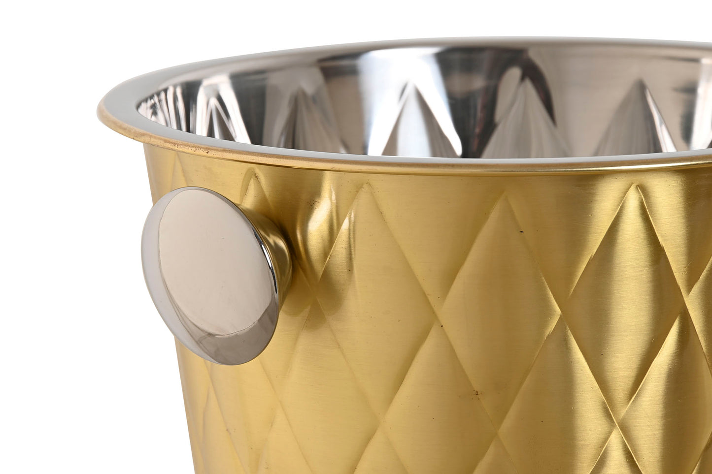 CHAMPANERA INOX MATE DORADO