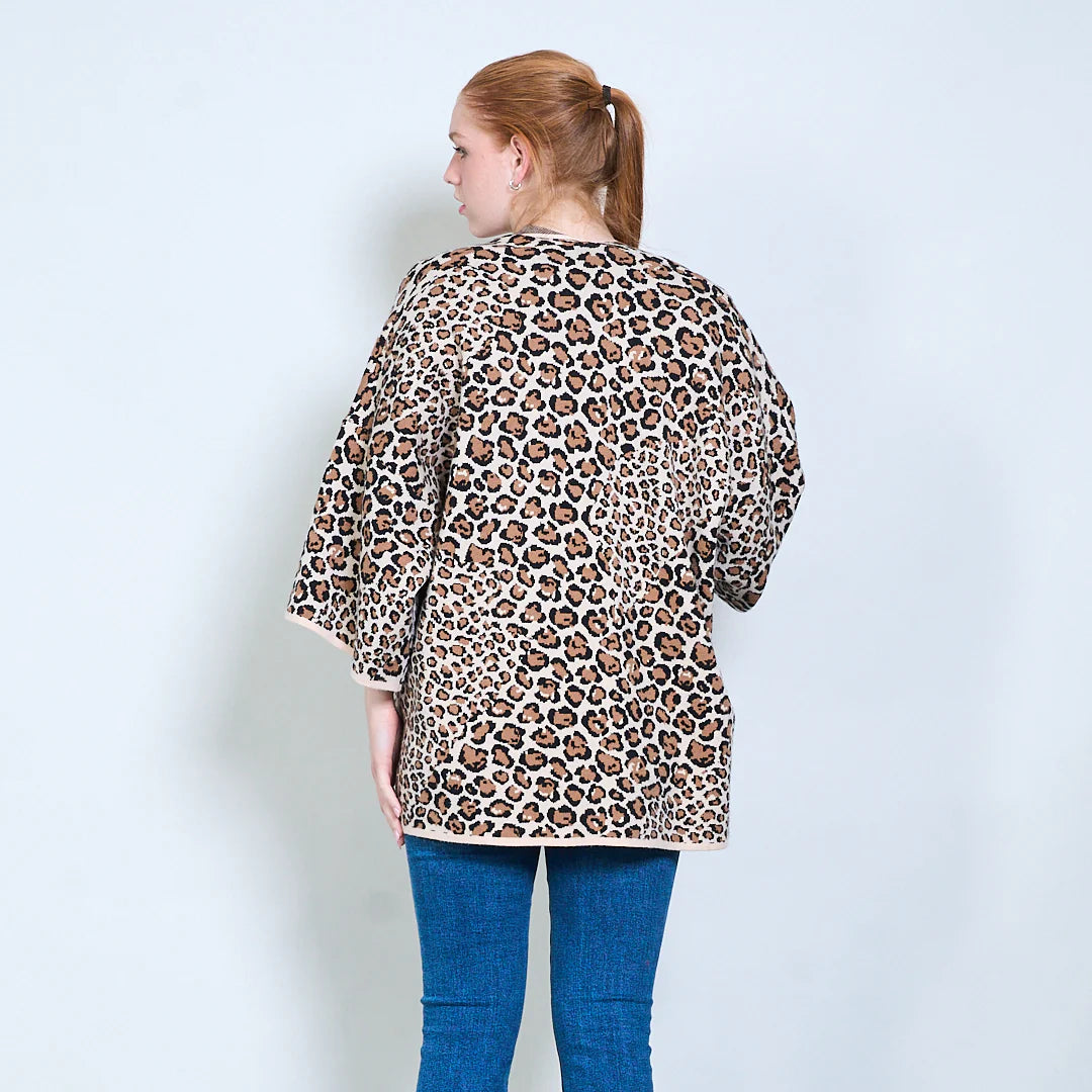 CHAQUETA ANIMALPRINT