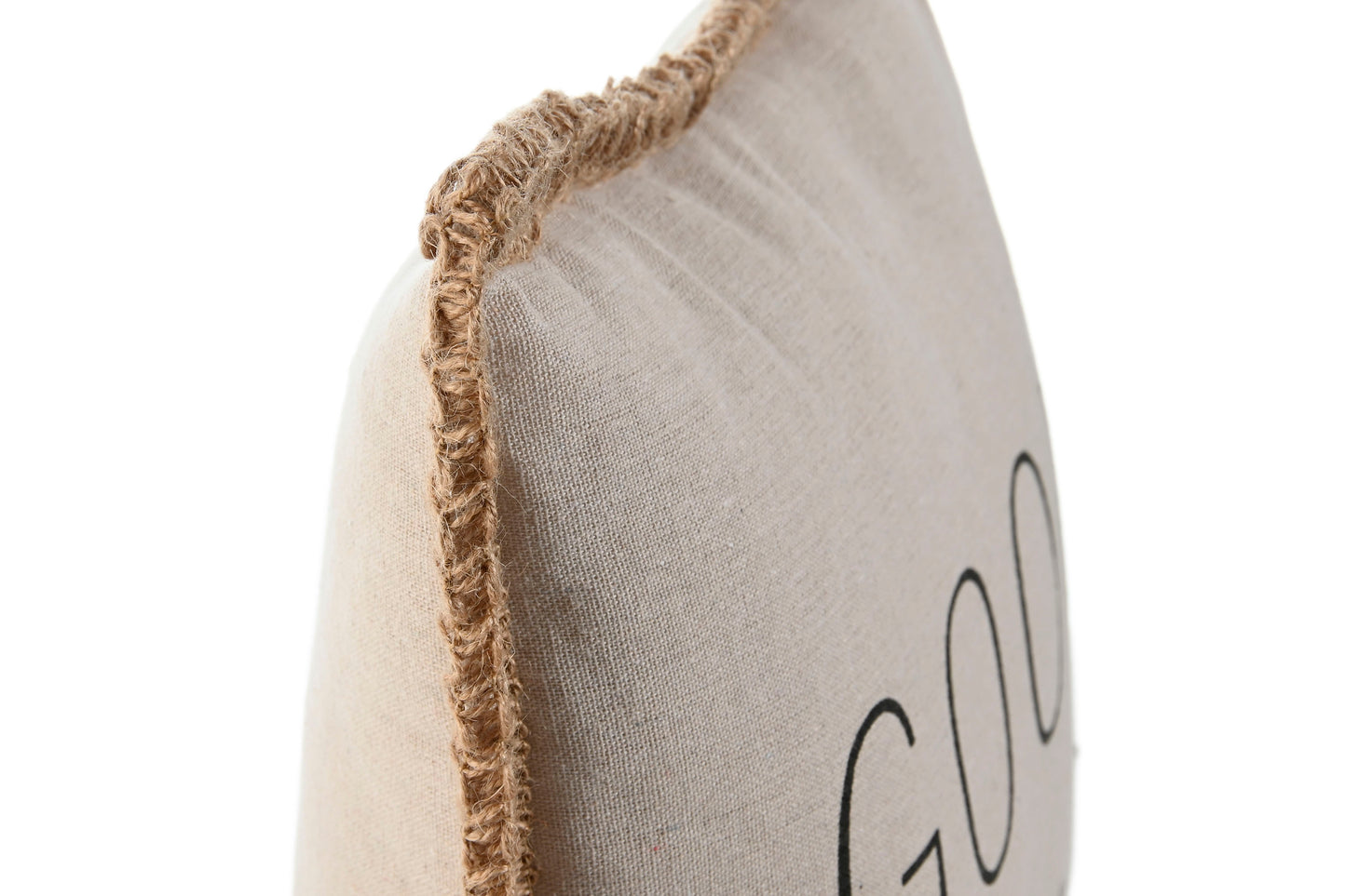 COJIN ALGODON FLECOS BEIGE