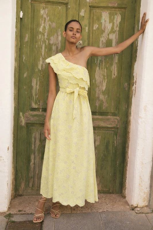 VESTIDO ASIMÉTRICO FLORAL
