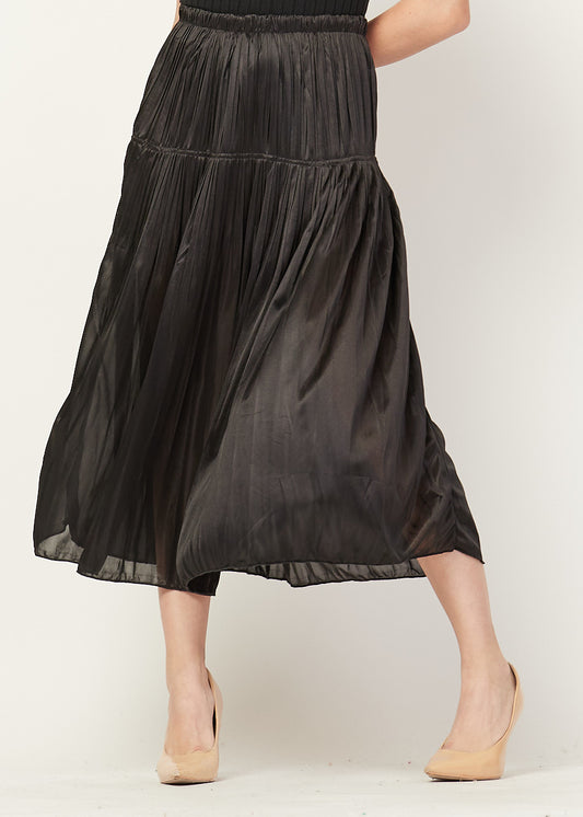 FALDA SEMI TRANSPARENTE