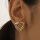 PENDIENTES CORAZON AC. INOX.