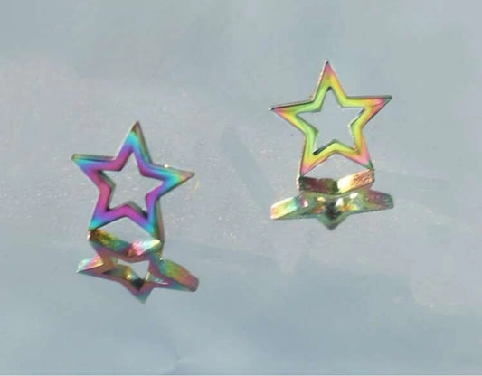 PENDIENTES ESTRELLA AC.INOX.
