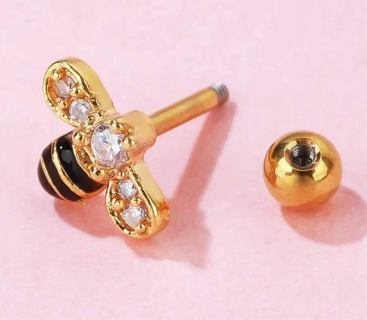 PIERCING ABEJA AC.INOX.